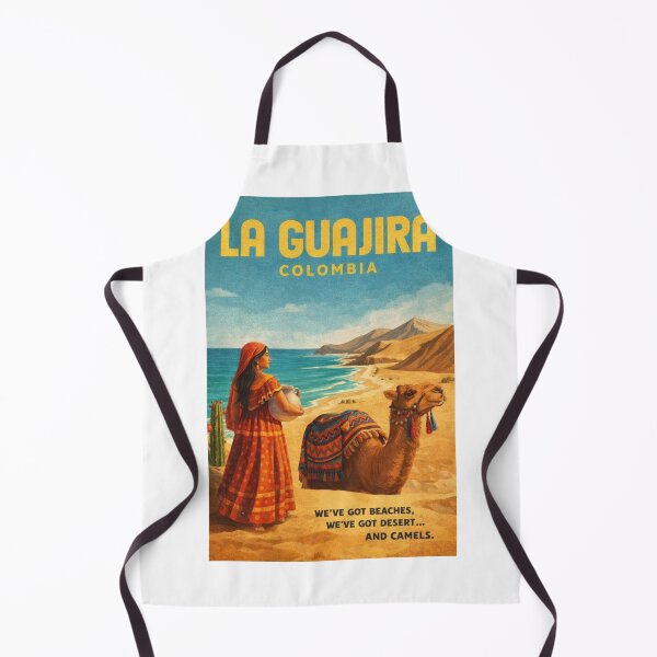 Item preview, La Guajira Peninsula Coastline from Cabo de la Vela to Punta Gallinas Northern Colombia designed and sold by Aryabek.
