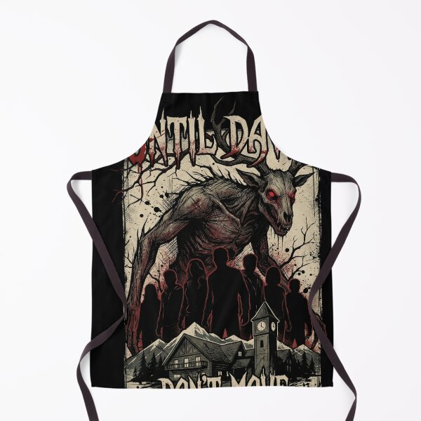 Item preview, Until Dawn Wendigo Horror Portrait – Clawed Beast Snowy Lodge Night Art designed and sold by Senpaiwaves.