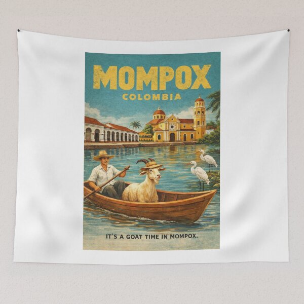 Item preview, Santa Cruz de Mompox Magdalena River Colonial Heritage Town Bolívar Colombia designed and sold by Aryabek.