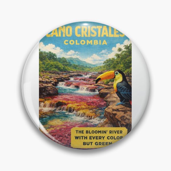 Item preview, Caño Cristales Serranía de la Macarena River Landscape in Meta Colombia designed and sold by Aryabek.