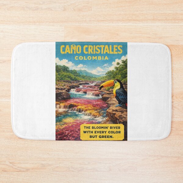 Item preview, Caño Cristales Serranía de la Macarena River Landscape in Meta Colombia designed and sold by Aryabek.
