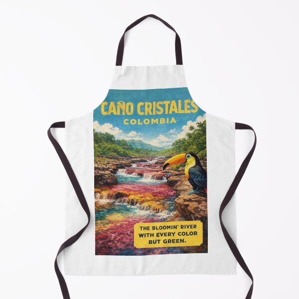Item preview, Caño Cristales Serranía de la Macarena River Landscape in Meta Colombia designed and sold by Aryabek.