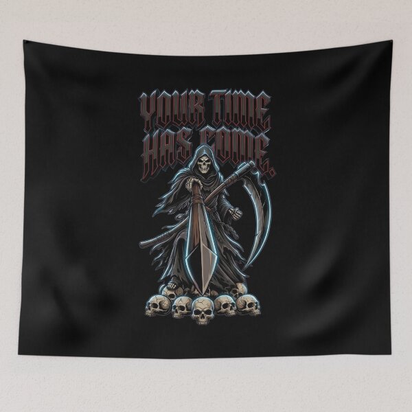 Item preview, Your Time Has Come Aggressive Reaper Pointing Scythe Forward designed and sold by Tong4130.