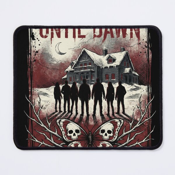 Item preview, Until Dawn Remake Group Silhouette – 8 Friends Choices Matter Vibes designed and sold by Senpaiwaves.