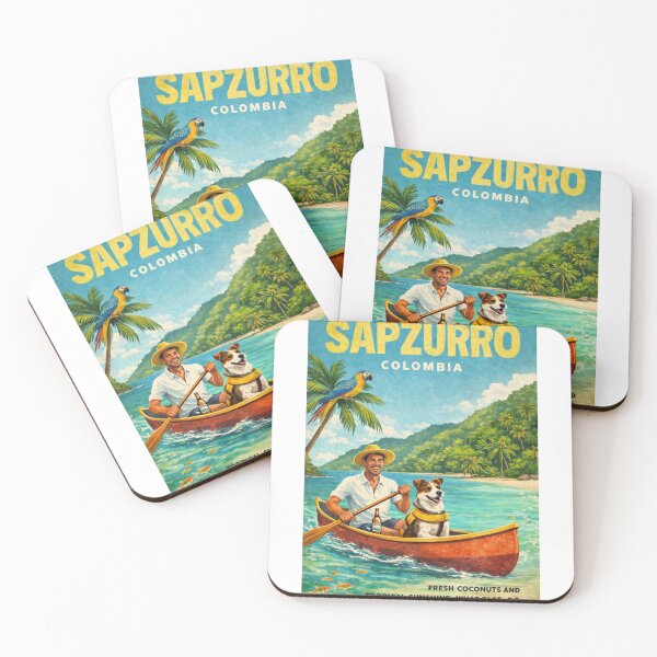 Item preview, Sapzurro Choco Caribbean Coastline Near Capurgana Colombia Tropical Gulf of Uraba designed and sold by Aryabek.