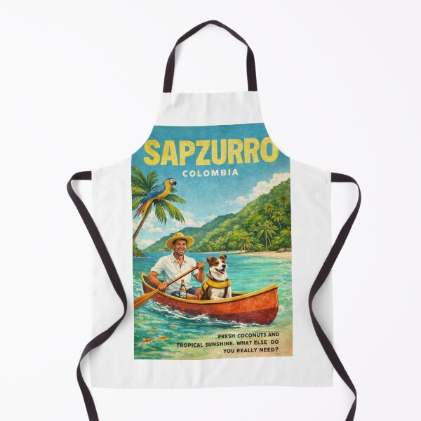 Item preview, Sapzurro Choco Caribbean Coastline Near Capurgana Colombia Tropical Gulf of Uraba designed and sold by Aryabek.