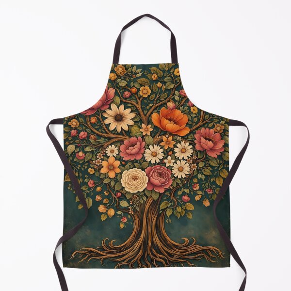 Item preview, Garden of Becoming – Floral Tree of Life Botanical Art designed and sold by SarahRoseZenaun.