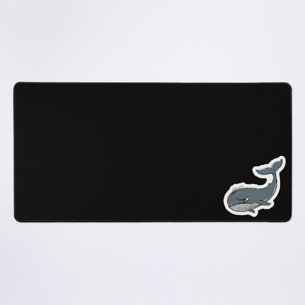 Item preview, Terribly Drawn Angry Blue Whale Doodle Drawing Cartoon designed and sold by TackyTime.