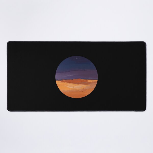 Item preview, Desert Soul – Expressive Abstract Landscape Painting, Warm Earth Tones Art Print" designed and sold by Mintalize.
