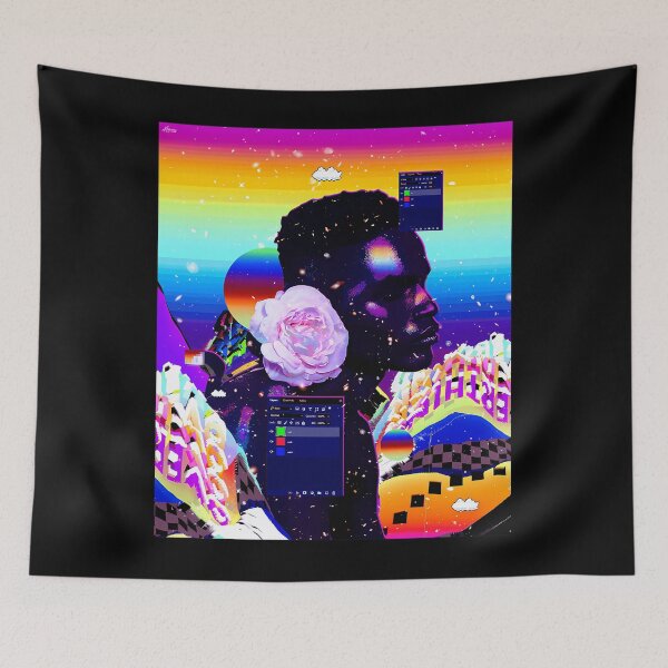 Item preview, Veni Vidi Vici Vaporwave Skull Retro Sunset designed and sold by xuxqhpbmr34.