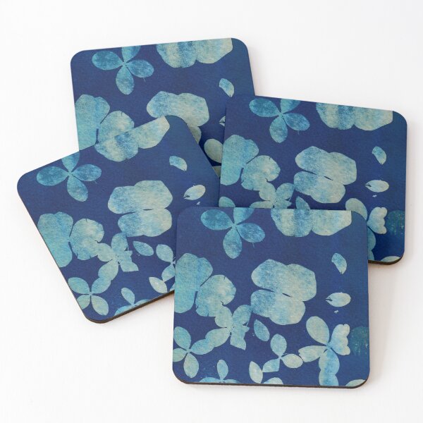 Item preview, Blue Hydrangea Botanical Wall Art Nature Print designed and sold by NicoleGiger.Studio.