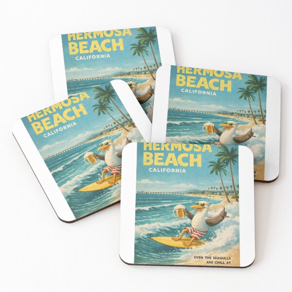 Item preview, Hermosa Beach Los Angeles County California Coast Near Manhattan Beach and Redondo Beach designed and sold by Aryabek.
