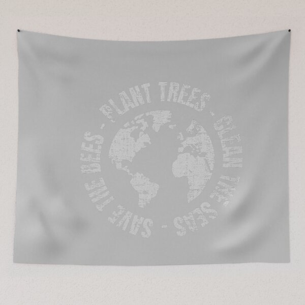 Item preview, Earth Day Save Bees Plant Trees Clean Seas Environmentalist designed and sold by mjohnson9.