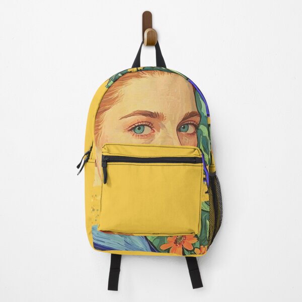 Item preview, Contemporary Collage Portrait with Sunflowers designed and sold by AOCollections.