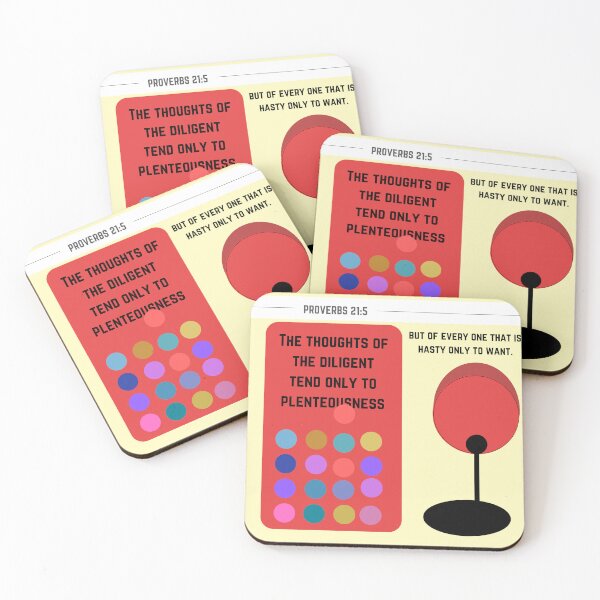 Item preview, Proverbs 21:5 designed and sold by Undonemadenew.