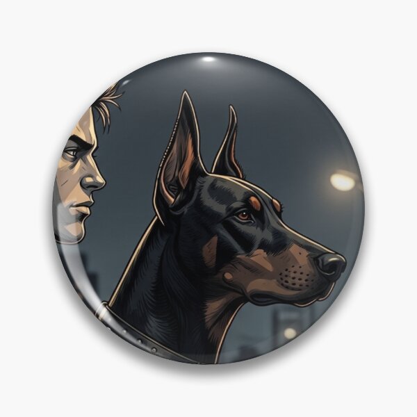 Item preview, My Doberman My Inner Circle designed and sold by PetJoyPrintsCO.