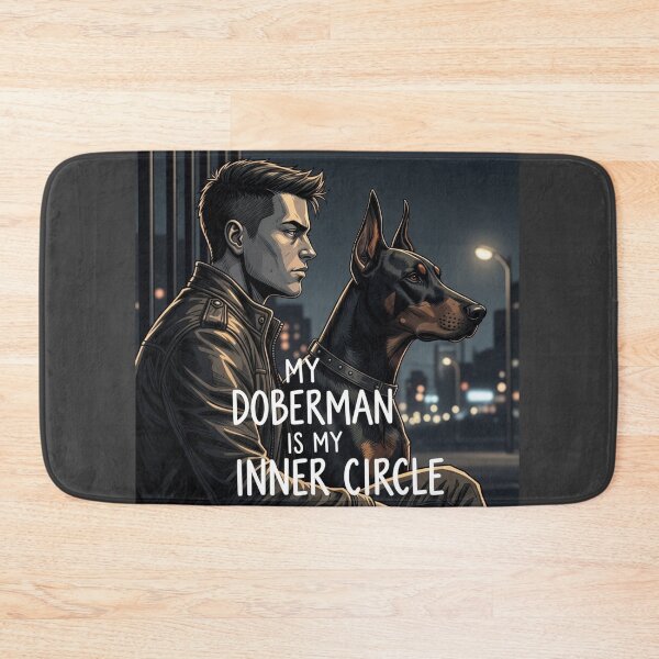 Item preview, My Doberman My Inner Circle designed and sold by PetJoyPrintsCO.