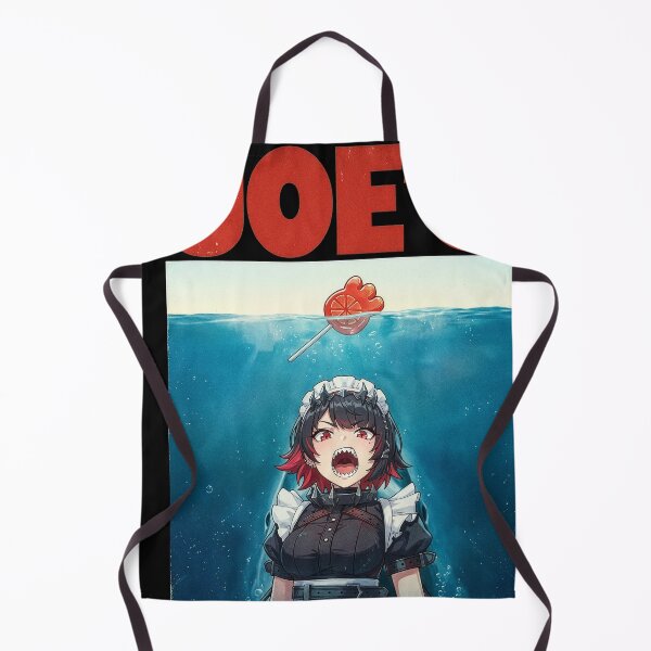 Item preview, Ellen Joe Shark's Gotta Bite Poster – Jaws Inspired Maid Warrior Art designed and sold by Senpaiwaves.