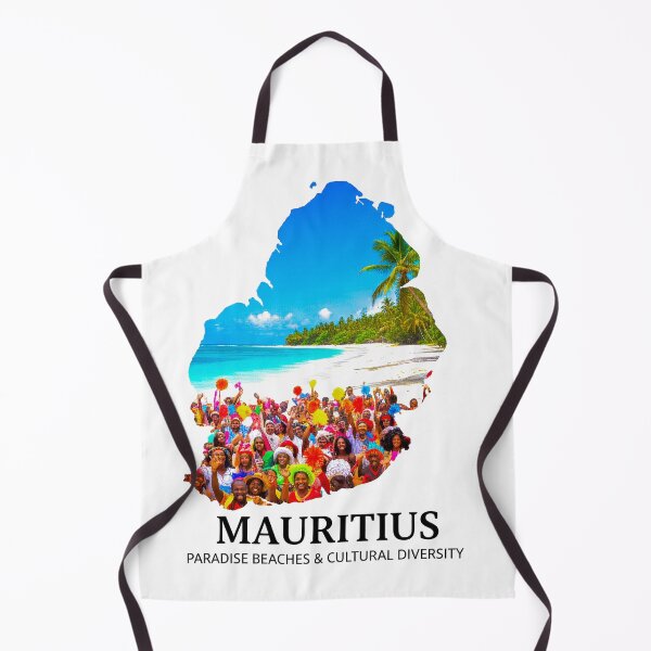 Item preview, Mauritius Map Art - Paradise Beaches & Vibrant Cultural Diversity Design designed and sold by AbulailArt.