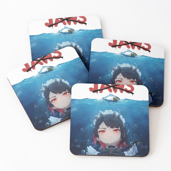 Item preview, Shark Maid Ellen Joe Jaws Style – Surfacing from Depths Crossover Art designed and sold by Senpaiwaves.