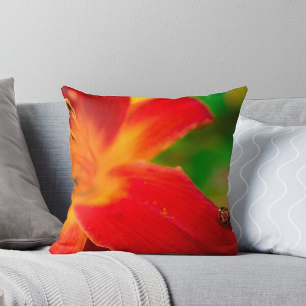 Item preview, Ladybug Resting on Fiery Lily designed and sold by ADAG-ART.