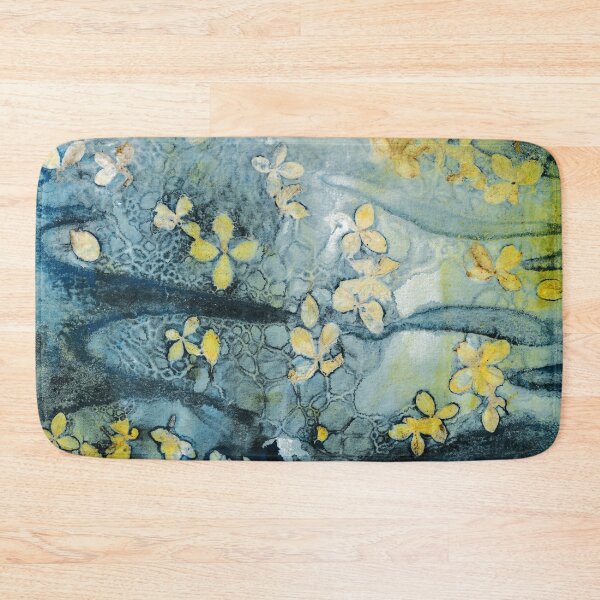 Item preview, Hydrangea Flower Wet Cyanotype Botanical Wall Art Print designed and sold by NicoleGiger.Studio.