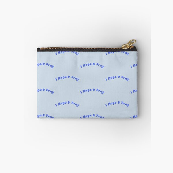 Item preview, I Hope & Pray Blue Text God Stickers Prints Posters Wall Art Magnet Home Coffee Cup Decoration TShirt Stationary Notebook Magnet Hat Kitchen Work School Office Redbubble Shop designed and sold by Saritas Boutique Shop.