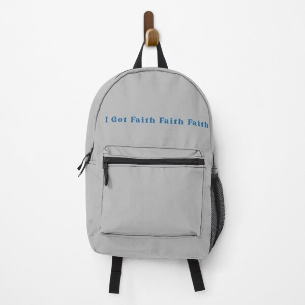 Item preview, I Got Faith Faith Faith God Text Stickers Prints Posters Wall Art Magnet Home Coffee Cup Decoration TShirt Stationary Notebook Magnet Hat Kitchen Work School Office Redbubble Shop designed and sold by Saritas Boutique Shop.