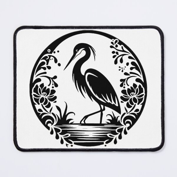 Item preview, Heron Symbol designed and sold by ViaARTfactory.