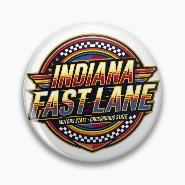 Item preview, indiana art, indiana state, indiana, fastlane, indiana style designed and sold by TrueArtVibes.