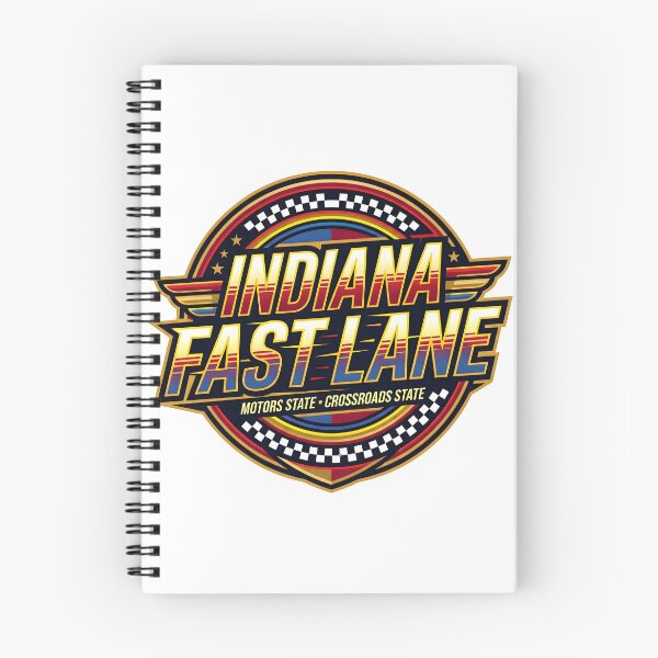 Item preview, indiana art, indiana state, indiana, fastlane, indiana style designed and sold by TrueArtVibes.