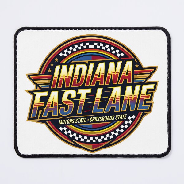 Item preview, indiana art, indiana state, indiana, fastlane, indiana style designed and sold by TrueArtVibes.