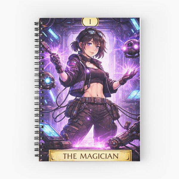 Item preview, Tech’s Mechs Tarot – The Magician designed and sold by TechsTrinkets.