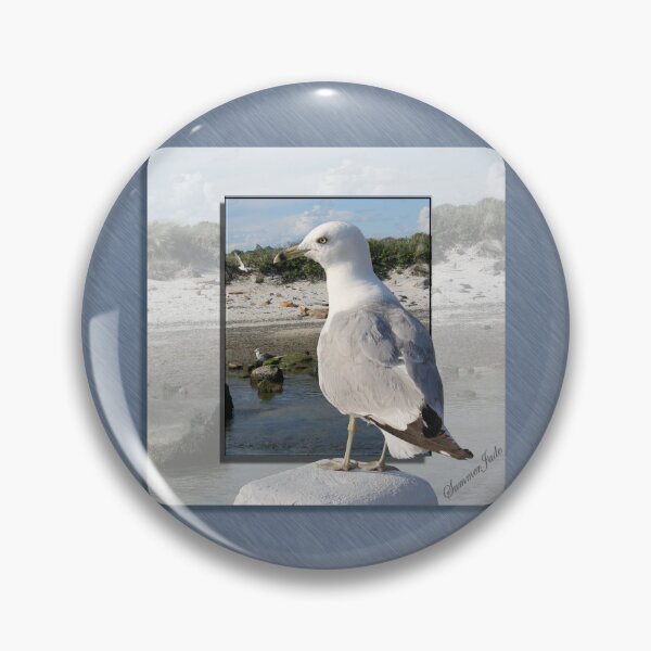 Item preview, Gull on the Outside ~ Looking Back designed and sold by SummerJade.
