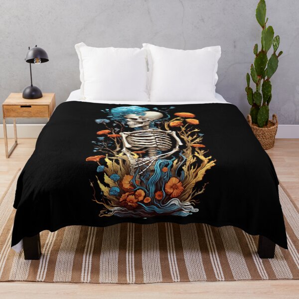 Item preview, Bones And Botany Gothic Skeleton Floral Art designed and sold by xuxqhpbmr34.