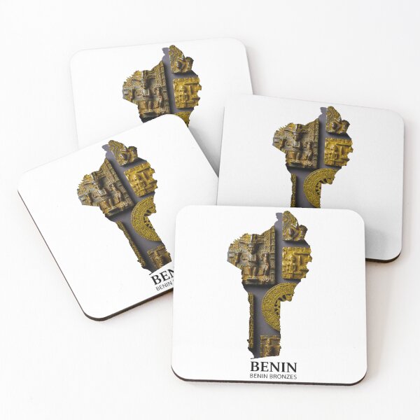 Item preview, Benin Map Art - Historical Benin Bronzes & West African Royal Heritage Design designed and sold by AbulailArt.