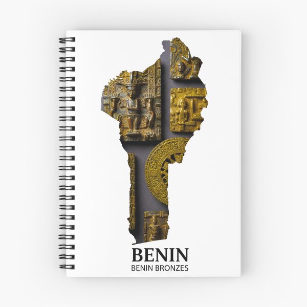 Item preview, Benin Map Art - Historical Benin Bronzes & West African Royal Heritage Design designed and sold by AbulailArt.