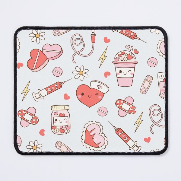 Item preview, Nurse print red designed and sold by NaomiAuDesigns.