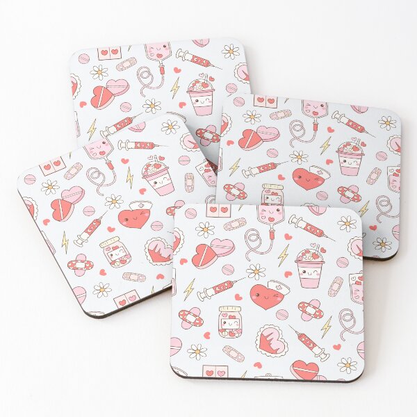 Item preview, Nurse print red designed and sold by NaomiAuDesigns.