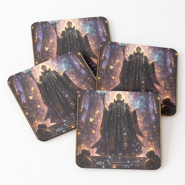 Item preview, Tech’s Mechs Tarot – The Hierophant designed and sold by TechsTrinkets.