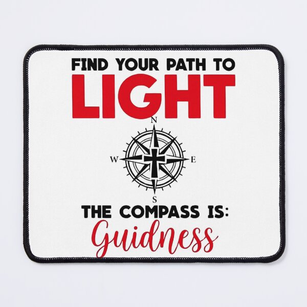 Item preview, Find Your Path To Light - Christian Faith Compass designed and sold by Serjames.