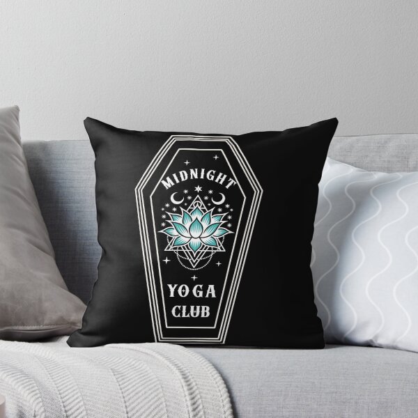Item preview, Midnight Yoga Club Coffin Lotus Design | Witchy Moon Yoga Aesthetic | Gothic Spiritual Meditation Art designed and sold by SideEye Co.