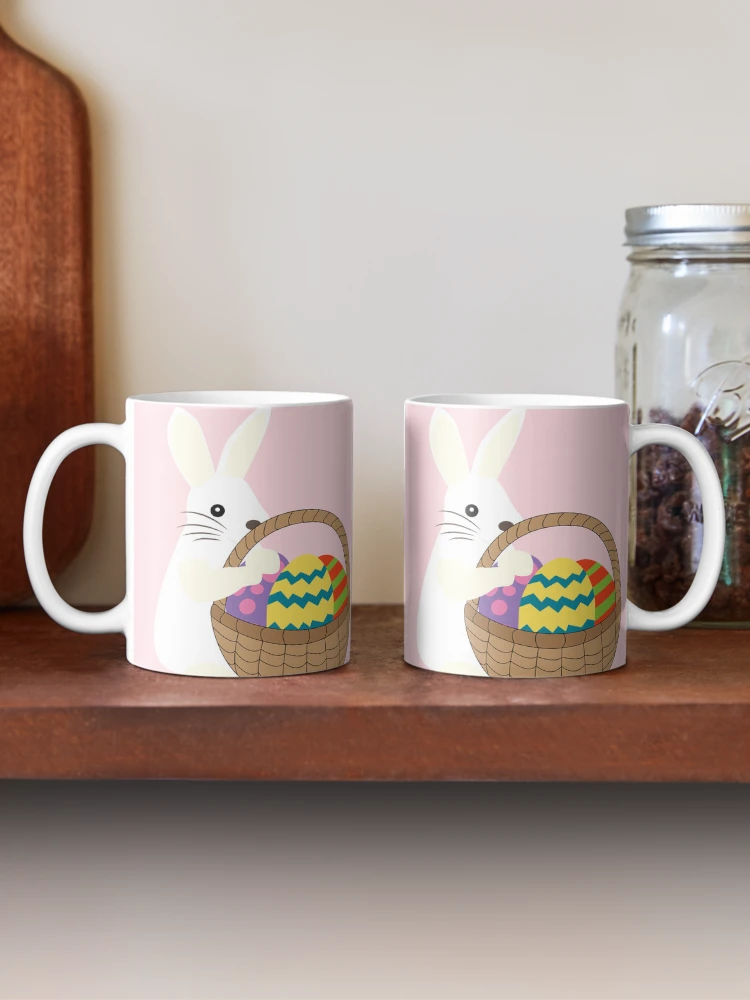 Thumbnail 2 of 6, Coffee Mug, Easter Rabbit designed and sold by ROSE ANN BANILAR.