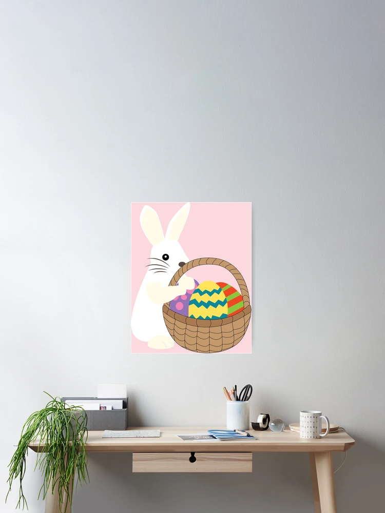 Thumbnail 2 of 3, Poster, Easter Rabbit designed and sold by ROSE ANN BANILAR.