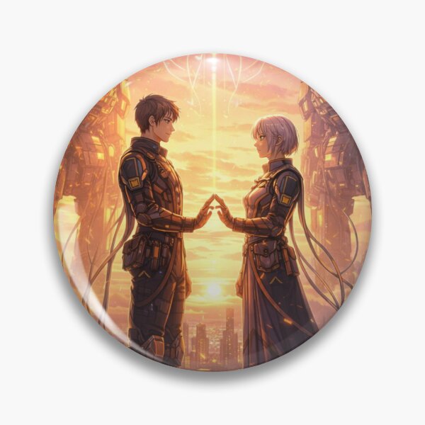 Item preview, Tech’s Mechs Tarot – The Lovers designed and sold by TechsTrinkets.