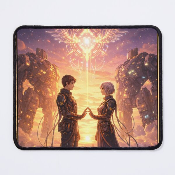 Item preview, Tech’s Mechs Tarot – The Lovers designed and sold by TechsTrinkets.