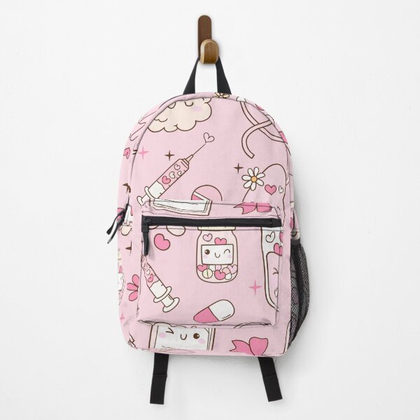 Item preview, Nurse print pink designed and sold by NaomiAuDesigns.