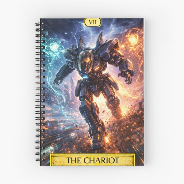 Item preview, Tech’s Mechs Tarot – The Chariot designed and sold by TechsTrinkets.