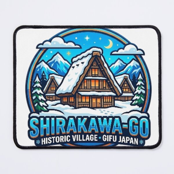 Item preview, SHIRAKAWA-GO HISTORICAL VILLAGE designed and sold by likbatonboot.