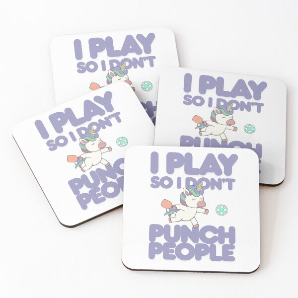 Item preview, Unicorn playing pickleball  designed and sold by TaraPen.